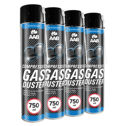 4x AABCOOLING Compressed gas duster 750ml – saspiests gaiss