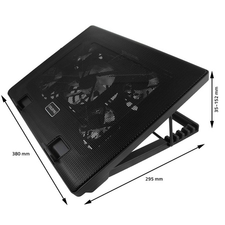 Laptop hűtőpad AABCOOLING NC71, 120 + 4×70 mm