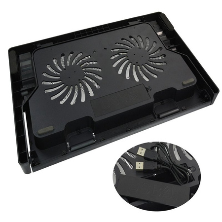Laptop Cooling Pad AABCOOLING NC80, 2×125 mm