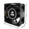 3x Vaikne 40 mm ventilaator AABCOOLING Super Silent R4