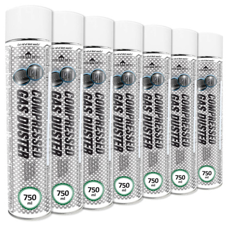 7x Trykluftspray AABCOOLING Home&Office 750 ml