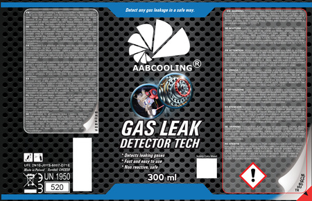 Gaasilekke tuvastamise sprei AABCOOLING TECH 300 ml