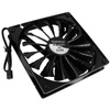 3x 140 mm-es ventilátor AABCOOLING Black Silent Fan 14