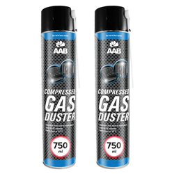 2x AABCOOLING Compressed gas duster 750ml – сгъстен въздух